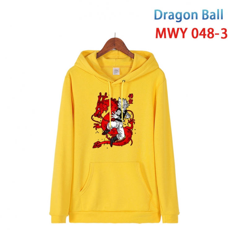 DRAGON BALL Cotton Hooded Patch Pocket Sweatshirt   from S to 4XL MWY 048 3