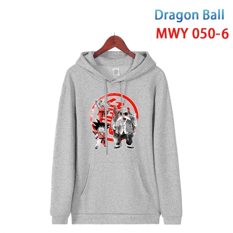 DRAGON BALL Cotton Hooded Patch Pocket Sweatshirt   from S to 4XL  MWY 050 6