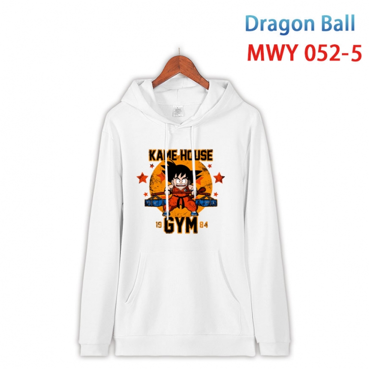 DRAGON BALL Cotton Hooded Patch Pocket Sweatshirt   from S to 4XL MWY 052 5