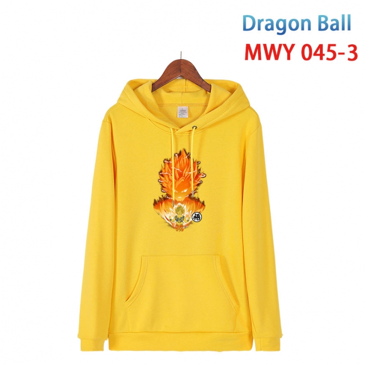 DRAGON BALL Cotton Hooded Patch Pocket Sweatshirt   from S to 4XL MWY 045 3