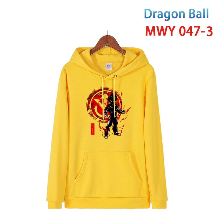 DRAGON BALL Cotton Hooded Patch Pocket Sweatshirt   from S to 4XL MWY 047 3