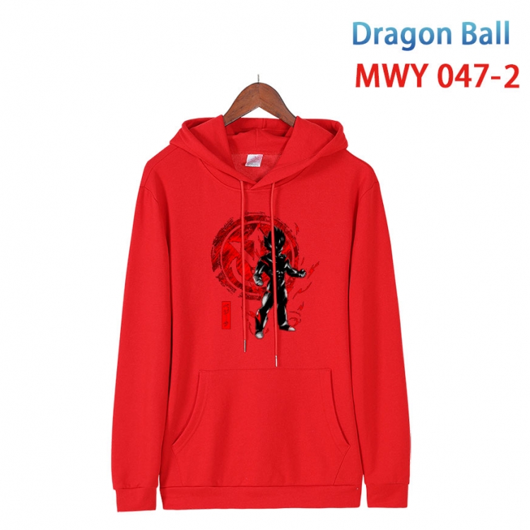 DRAGON BALL Cotton Hooded Patch Pocket Sweatshirt   from S to 4XL MWY 047 2