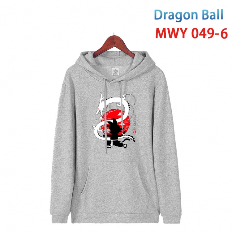 DRAGON BALL Cotton Hooded Patch Pocket Sweatshirt   from S to 4XL  MWY 049 6