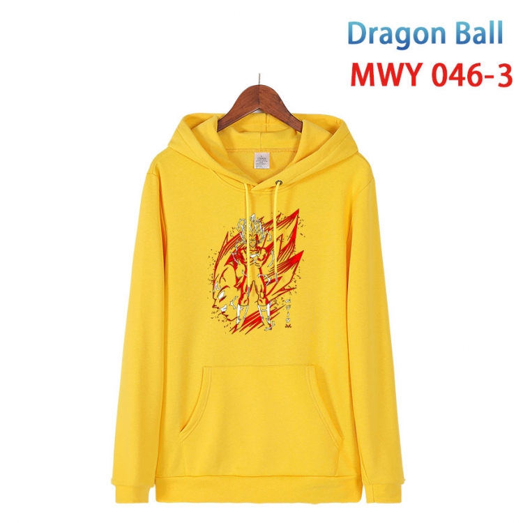 DRAGON BALL Cotton Hooded Patch Pocket Sweatshirt   from S to 4XL MWY 046 3