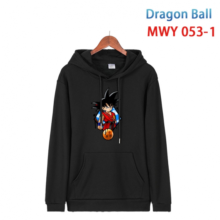 DRAGON BALL Cotton Hooded Patch Pocket Sweatshirt   from S to 4XL MWY 053 1