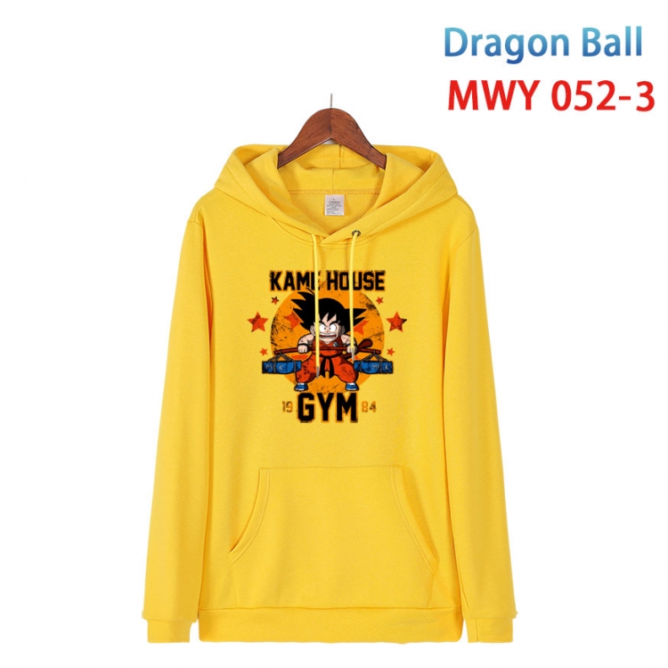 DRAGON BALL Cotton Hooded Patch Pocket Sweatshirt   from S to 4XL MWY 052 3