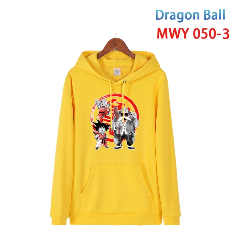 DRAGON BALL Cotton Hooded Patch Pocket Sweatshirt   from S to 4XL MWY 050 3