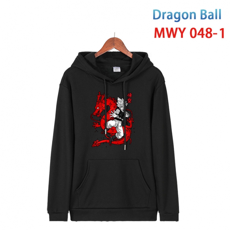 DRAGON BALL Cotton Hooded Patch Pocket Sweatshirt   from S to 4XL MWY 048 1