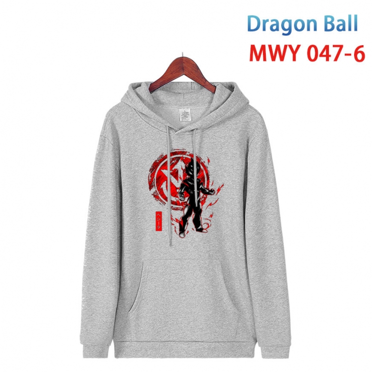 DRAGON BALL Cotton Hooded Patch Pocket Sweatshirt   from S to 4XL  MWY 047 6