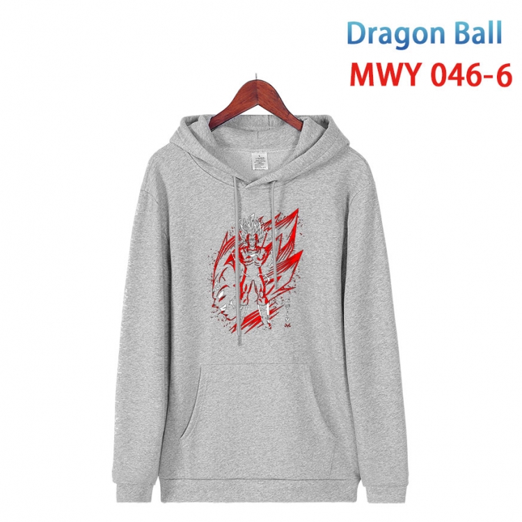 DRAGON BALL Cotton Hooded Patch Pocket Sweatshirt   from S to 4XL MWY 046 6