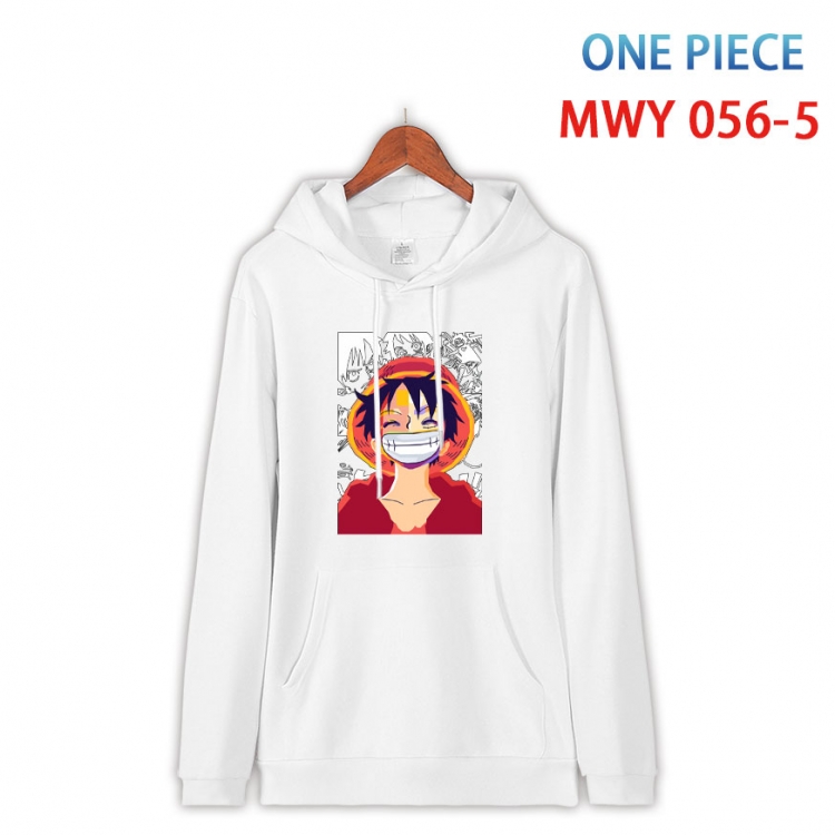 One Piece Cotton Hooded Patch Pocket Sweatshirt   from S to 4XL MWY 056 5