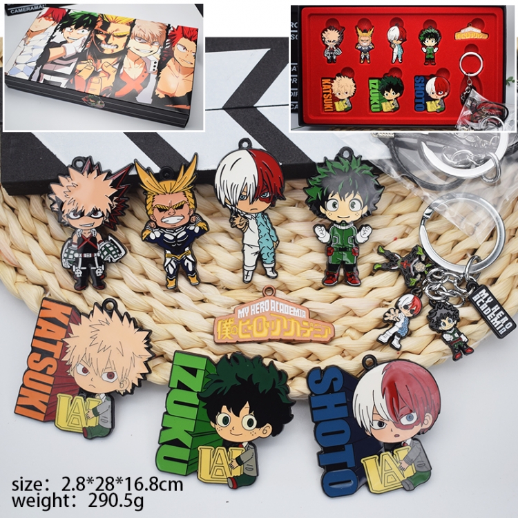 My Hero Academia  Keychain Necklace Pendant Pendant Box Set