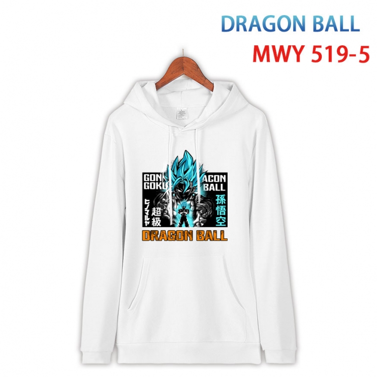 DRAGON BALL Cotton Hooded Patch Pocket Sweatshirt   from S to 4XL MWY-519-5