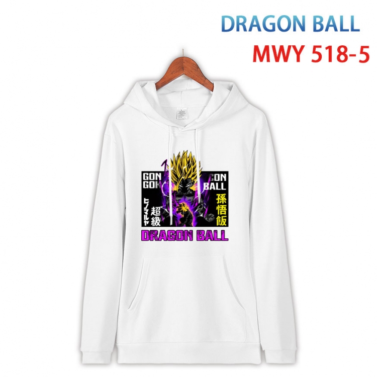 DRAGON BALL Cotton Hooded Patch Pocket Sweatshirt   from S to 4XL MWY-518-5