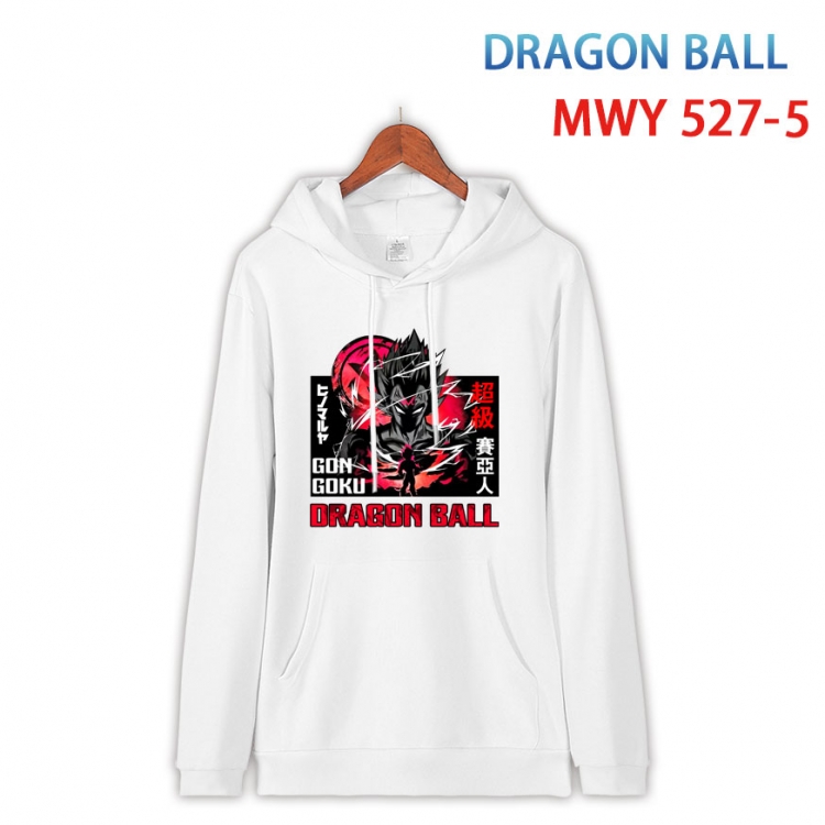 DRAGON BALL Cotton Hooded Patch Pocket Sweatshirt   from S to 4XL MWY-527-5