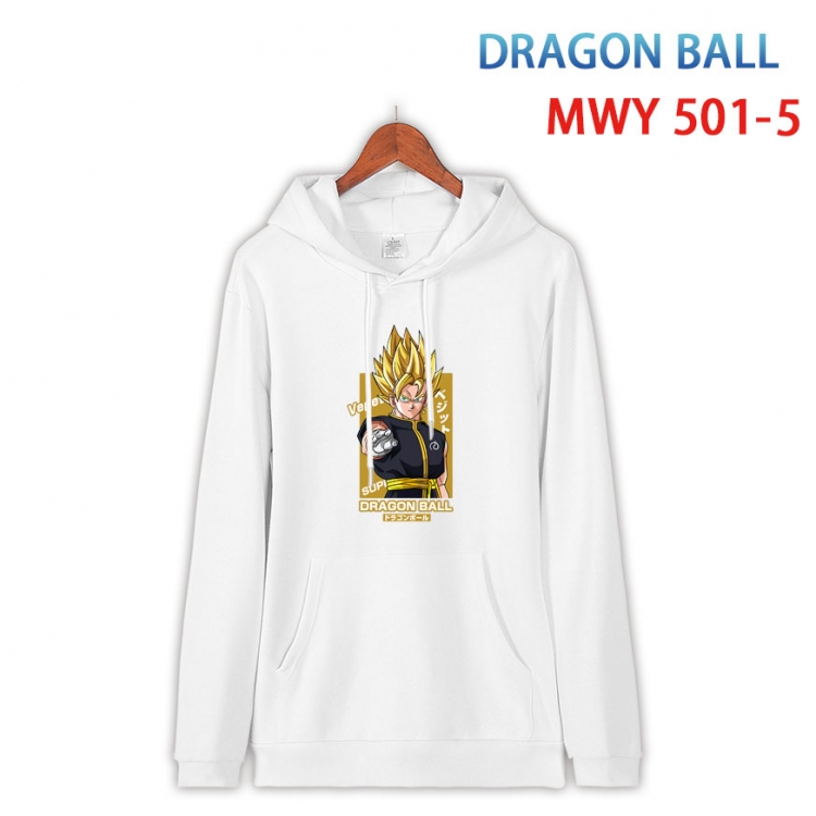 DRAGON BALL Cotton Hooded Patch Pocket Sweatshirt   from S to 4XL MWY-501-5