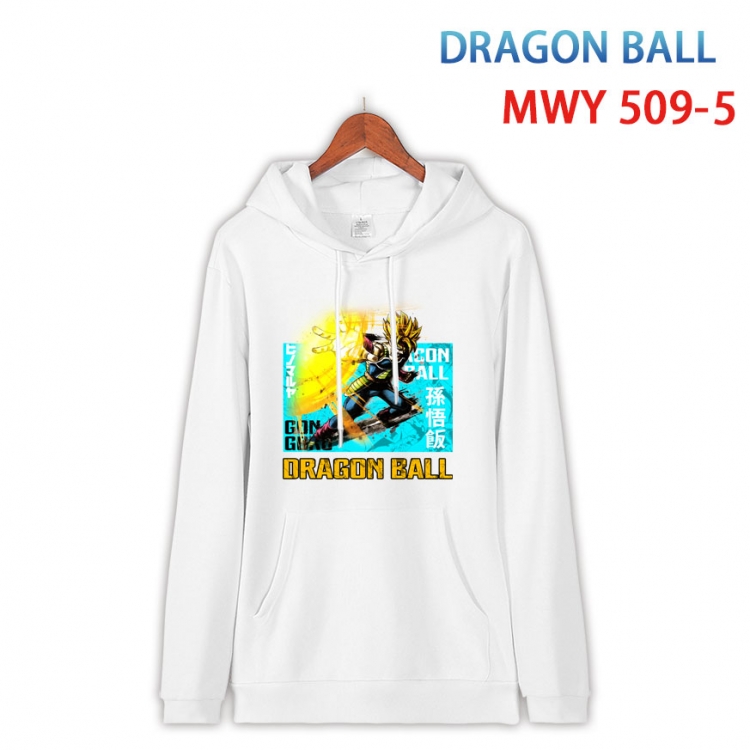 DRAGON BALL  Cotton Hooded Patch Pocket Sweatshirt   from S to 4XL MWY-509-5