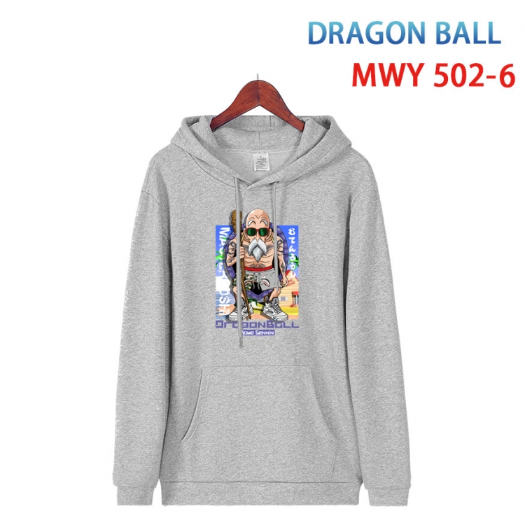 DRAGON BALL  Cotton Hooded Patch Pocket Sweatshirt   from S to 4XL MWY-502-6