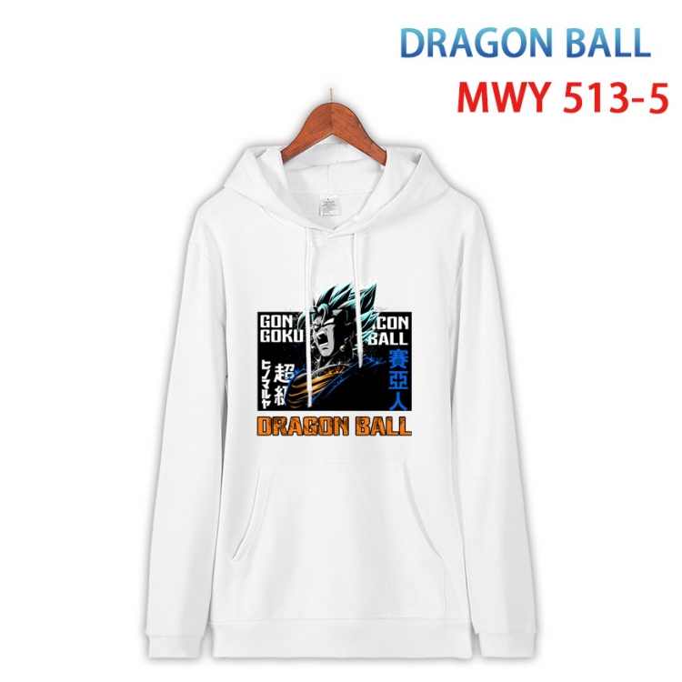 DRAGON BALL  Cotton Hooded Patch Pocket Sweatshirt   from S to 4XL MWY-513-5