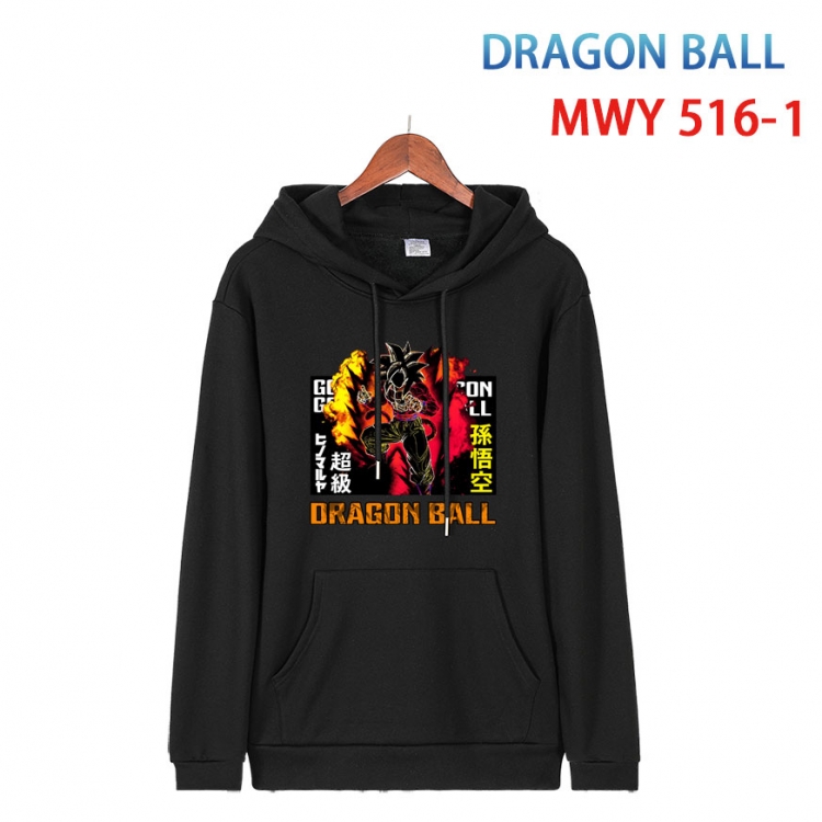 DRAGON BALL  Cotton Hooded Patch Pocket Sweatshirt   from S to 4XL MWY-516-1