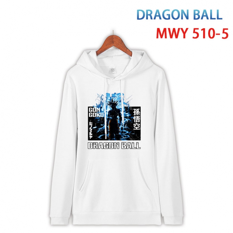 DRAGON BALL  Cotton Hooded Patch Pocket Sweatshirt   from S to 4XL MWY-510-5