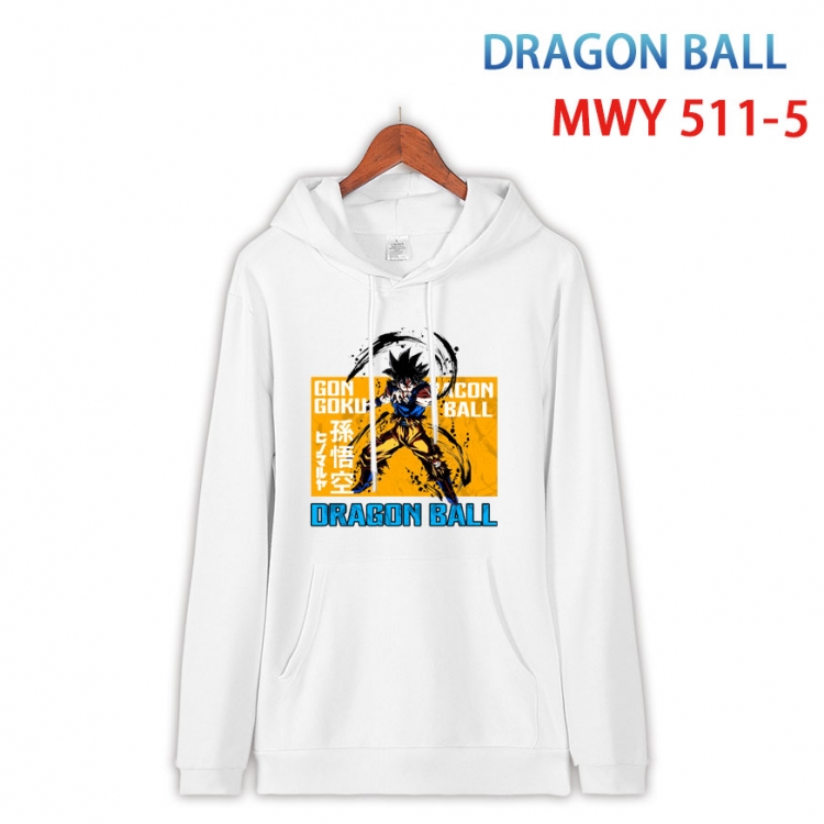 DRAGON BALL  Cotton Hooded Patch Pocket Sweatshirt   from S to 4XL MWY-511-5