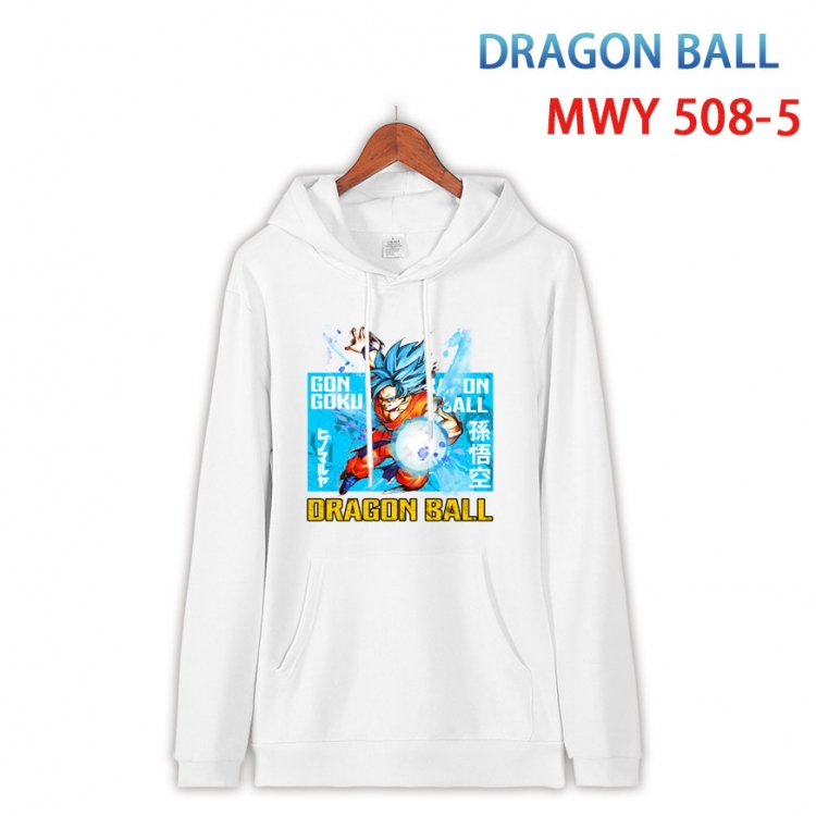 DRAGON BALL  Cotton Hooded Patch Pocket Sweatshirt   from S to 4XL MWY-508-5