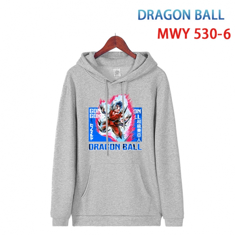 DRAGON BALL  Cotton Hooded Patch Pocket Sweatshirt   from S to 4XL MWY-530-6