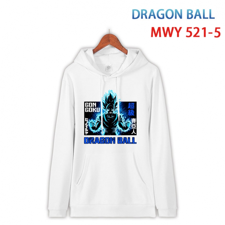 DRAGON BALL  Cotton Hooded Patch Pocket Sweatshirt   from S to 4XL MWY-521-5