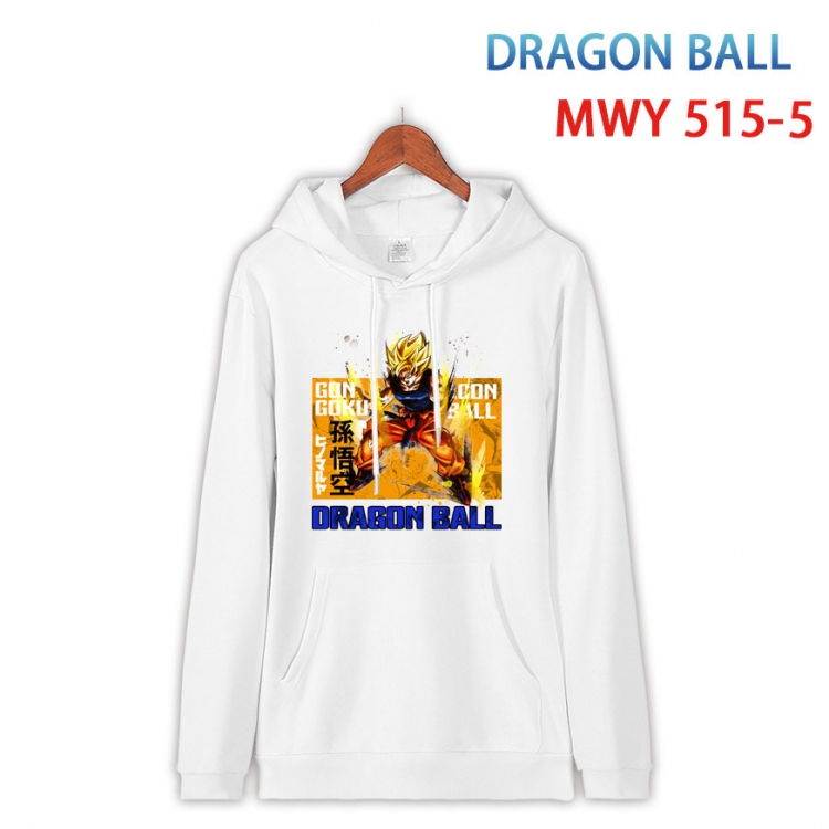 DRAGON BALL  Cotton Hooded Patch Pocket Sweatshirt   from S to 4XL MWY-515-5