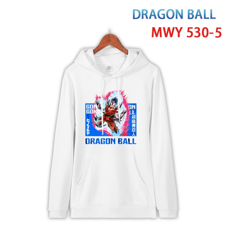 DRAGON BALL Cotton Hooded Patch Pocket Sweatshirt   from S to 4XL MWY-530-5