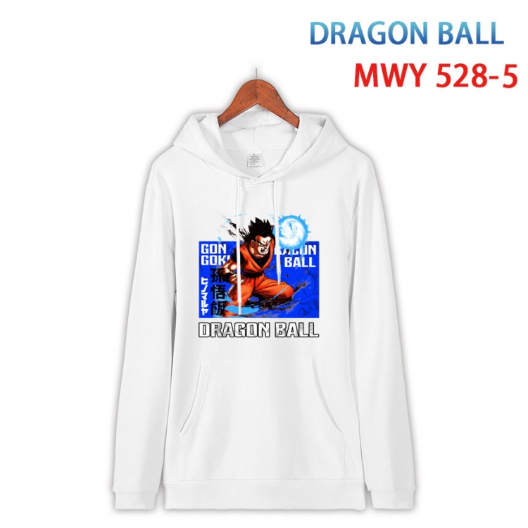 DRAGON BALL Cotton Hooded Patch Pocket Sweatshirt   from S to 4XL  MWY-528-5