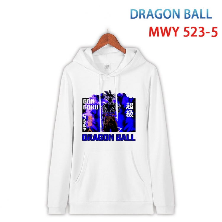 DRAGON BALL Cotton Hooded Patch Pocket Sweatshirt   from S to 4XL MWY-523-5