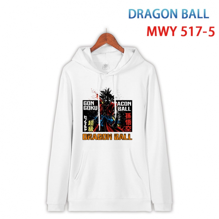 DRAGON BALL Cotton Hooded Patch Pocket Sweatshirt   from S to 4XL  MWY-517-5