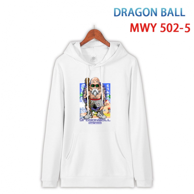 DRAGON BALL Cotton Hooded Patch Pocket Sweatshirt   from S to 4XL  MWY-502-5