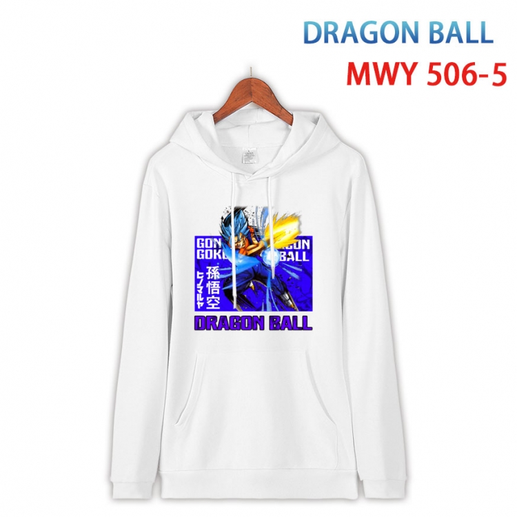 DRAGON BALL Cotton Hooded Patch Pocket Sweatshirt   from S to 4XL MWY-506-5