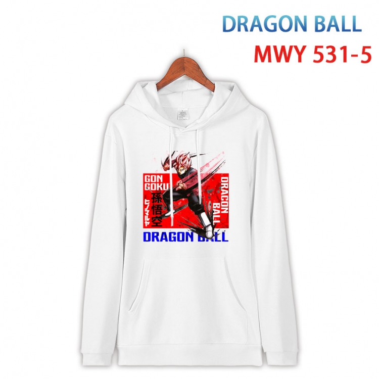 DRAGON BALL Cotton Hooded Patch Pocket Sweatshirt   from S to 4XL MWY-531-5