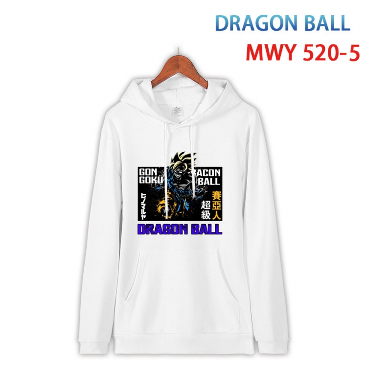 DRAGON BALL Cotton Hooded Patch Pocket Sweatshirt   from S to 4XL MWY-520-5