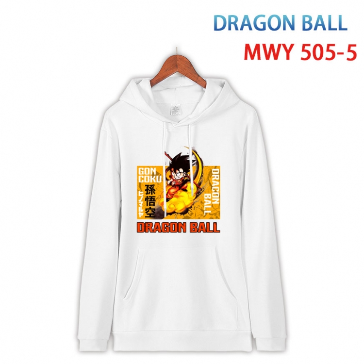 DRAGON BALL Cotton Hooded Patch Pocket Sweatshirt   from S to 4XL  MWY-505-5