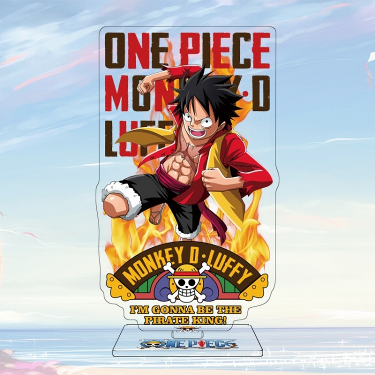 One Piece Anime characters acrylic Standing Plates Keychain 51319