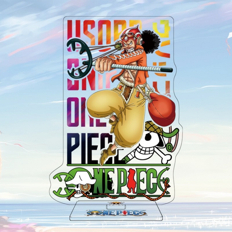 One Piece Anime characters acrylic Standing Plates Keychain   51333