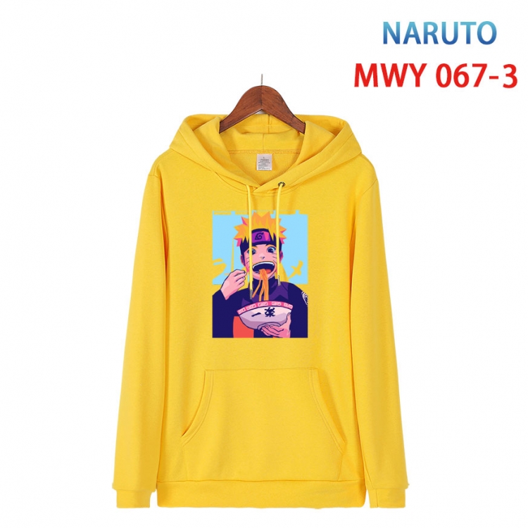 Naruto Cotton Hooded Patch Pocket Sweatshirt from S to 4XL  MWY 067 3