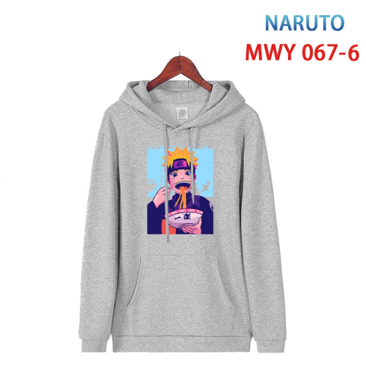 Naruto Cotton Hooded Patch Pocket Sweatshirt from S to 4XL   MWY 067 6