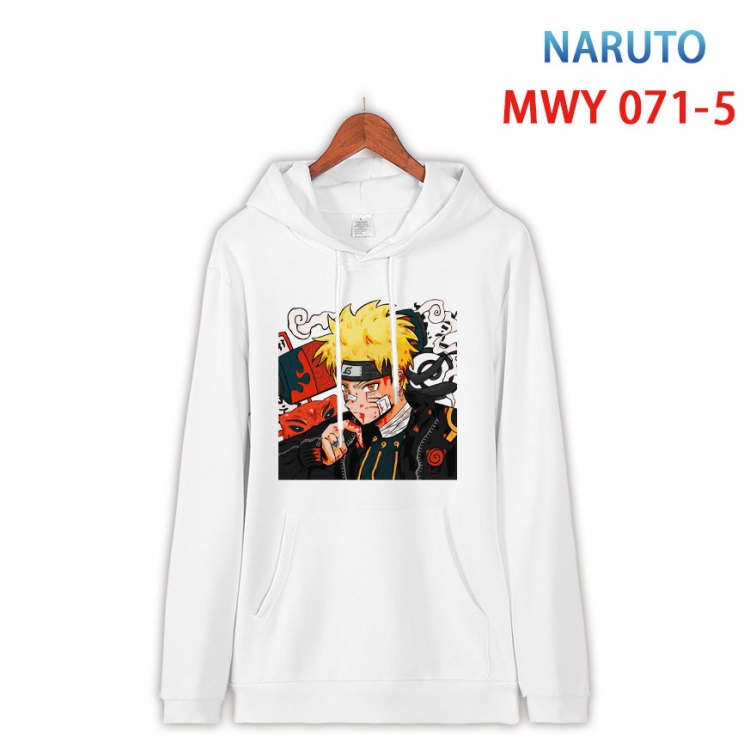 Naruto Cotton Hooded Patch Pocket Sweatshirt from S to 4XL  MWY 071 5