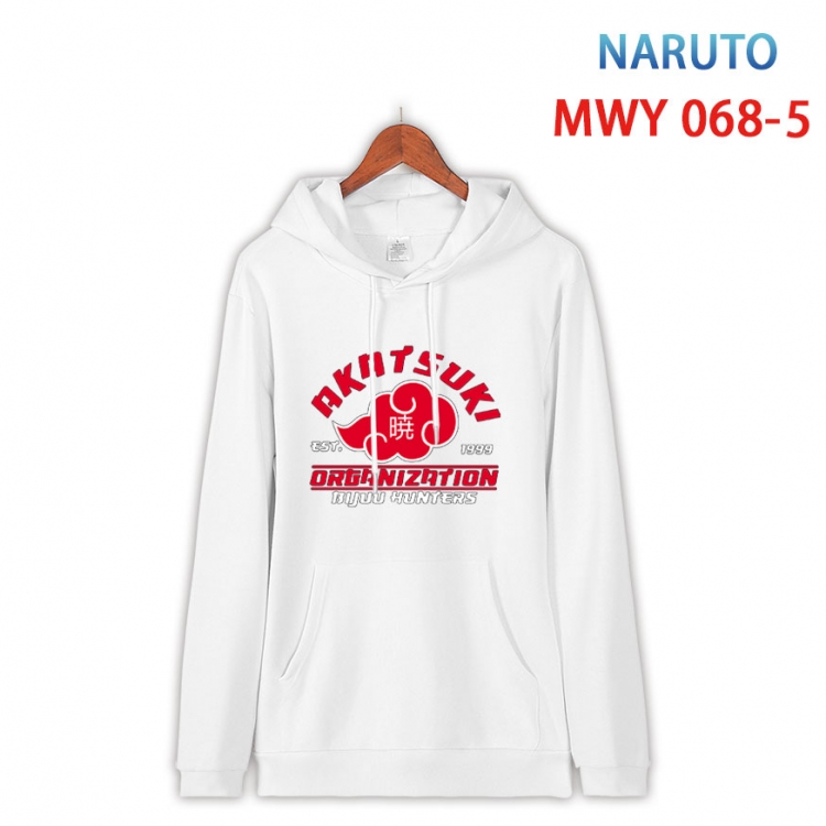 Naruto Cotton Hooded Patch Pocket Sweatshirt from S to 4XL   MWY 068 5