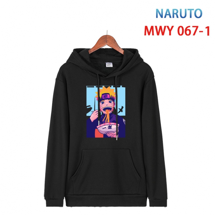 Naruto Cotton Hooded Patch Pocket Sweatshirt from S to 4XL   MWY 067 1
