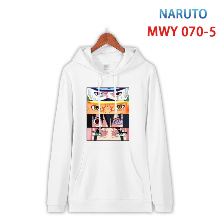 Naruto Cotton Hooded Patch Pocket Sweatshirt from S to 4XL  MWY 070 5