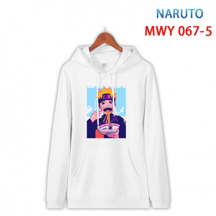 Naruto Cotton Hooded Patch Pocket Sweatshirt from S to 4XL MWY 067 5