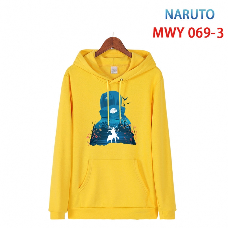 Naruto Cotton Hooded Patch Pocket Sweatshirt from S to 4XL  MWY 069 3