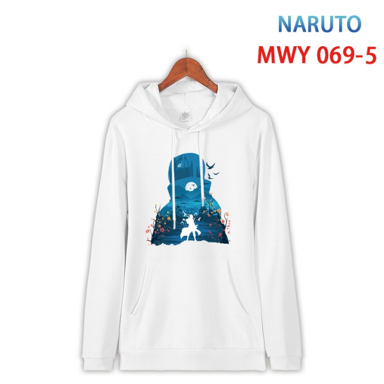 Naruto Cotton Hooded Patch Pocket Sweatshirt from S to 4XL   MWY 069 5